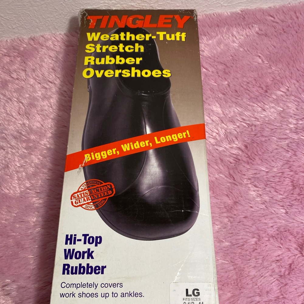 Rubber overshoes